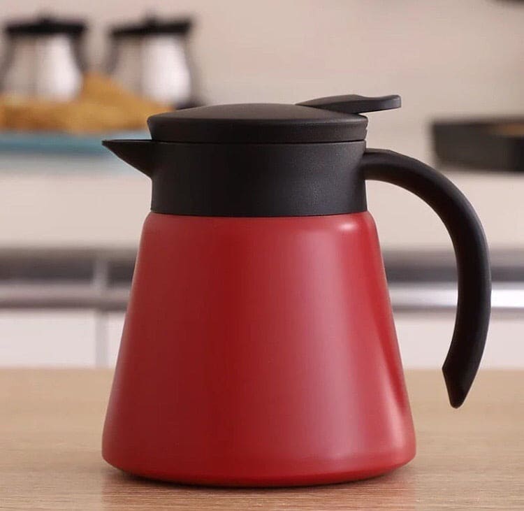 Stainless Steel Double Wall Insulated Vacuum Thermos, Portable Travel Kettle Shaped Thermos Stainless Steel Double Wall Insulated Vacuum Thermos, Portable Travel Kettle Shaped Thermos